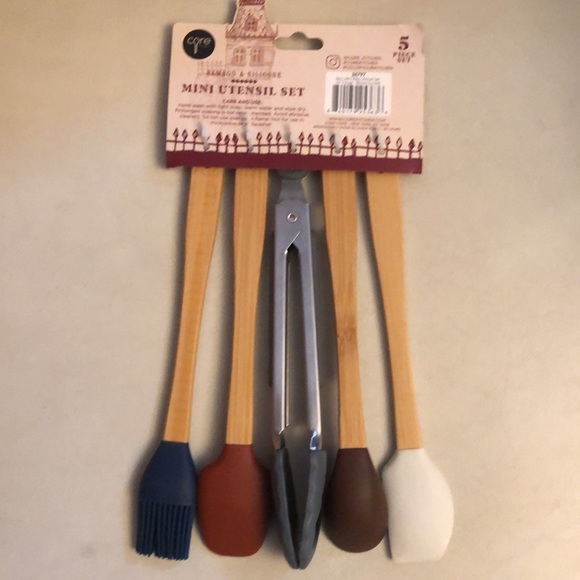NWT Core Bamboo & Silicone Mini Utensil Set-Halloween - Picture 5 of 5